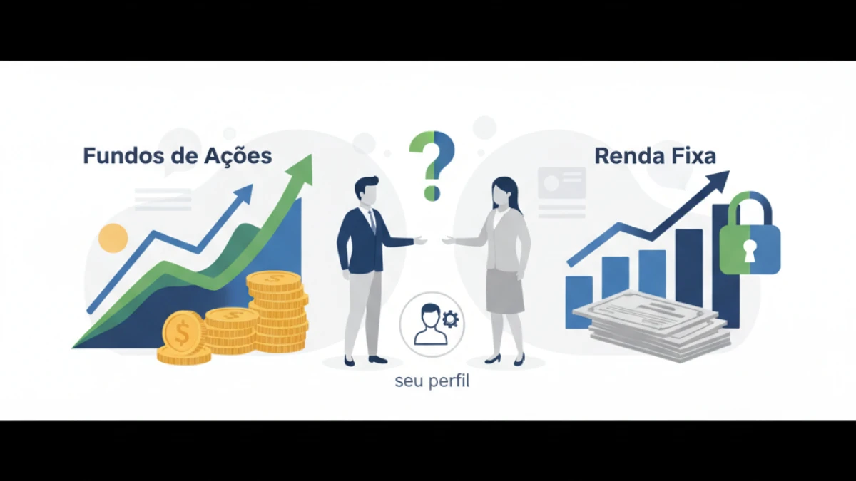 Fundos de ações ou renda fixa: qual a melhor estratégia para seu perfil?