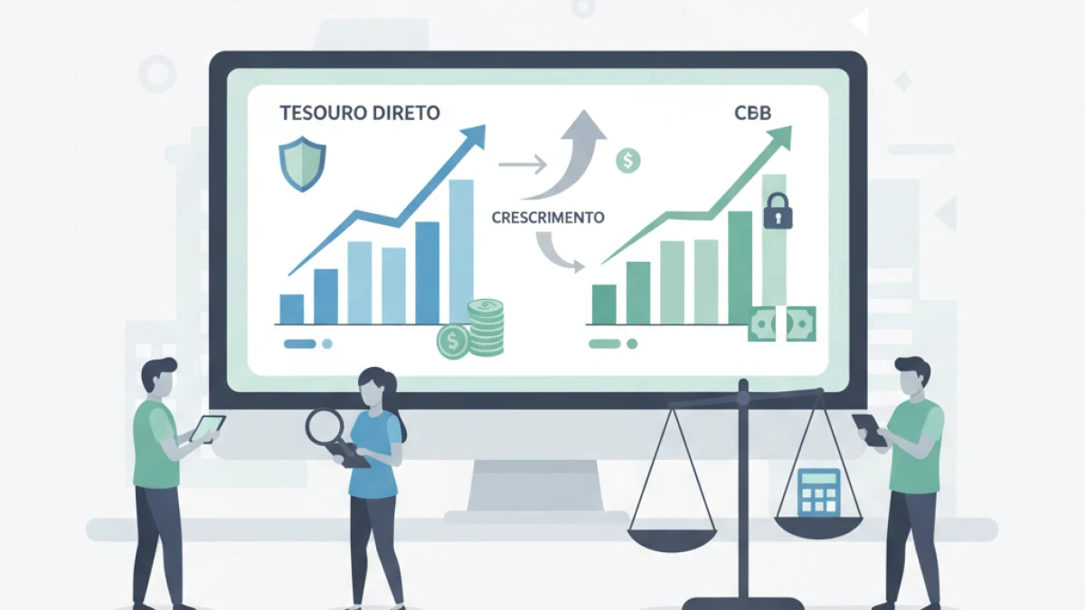 Tesouro Direto ou CDB: onde investir para melhor rendimento e segurança