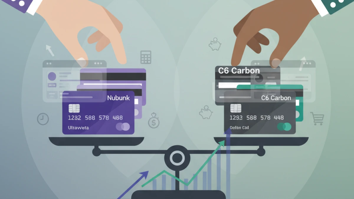Nubank Ultravioleta ou C6 Carbon: qual vale mais a pena?