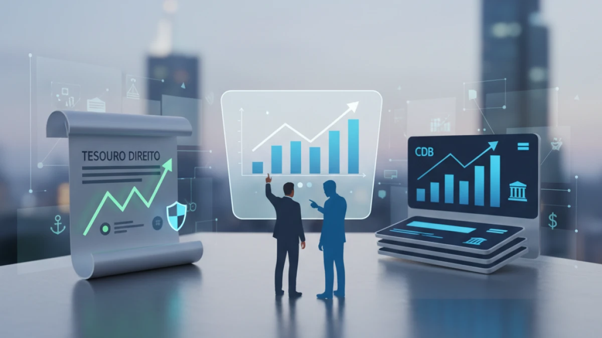 Tesouro Direto ou CDB: onde aplicar com mais rentabilidade e segurança?