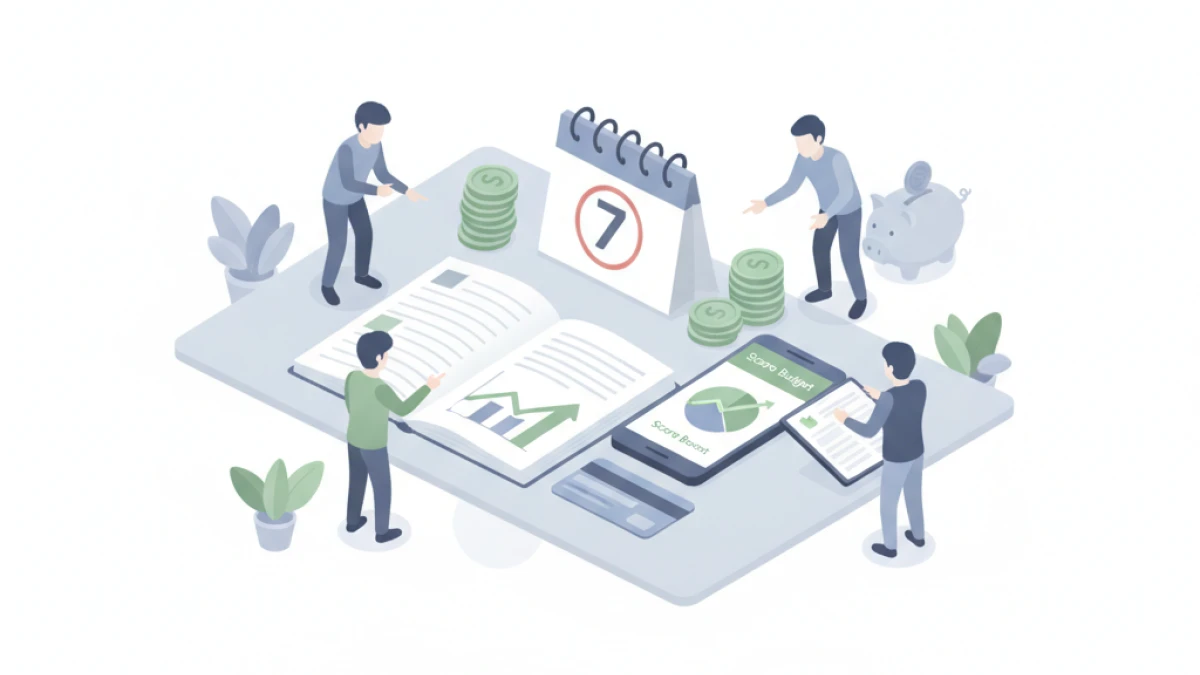 7 estratégias para organizar suas finanças e aumentar o score rapidamente