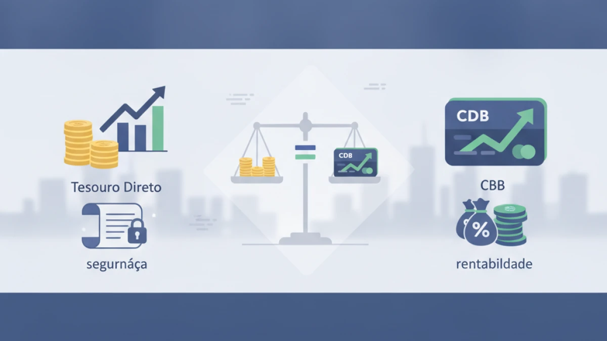 Tesouro Direto ou CDB: Qual oferece melhor rentabilidade e segurança?