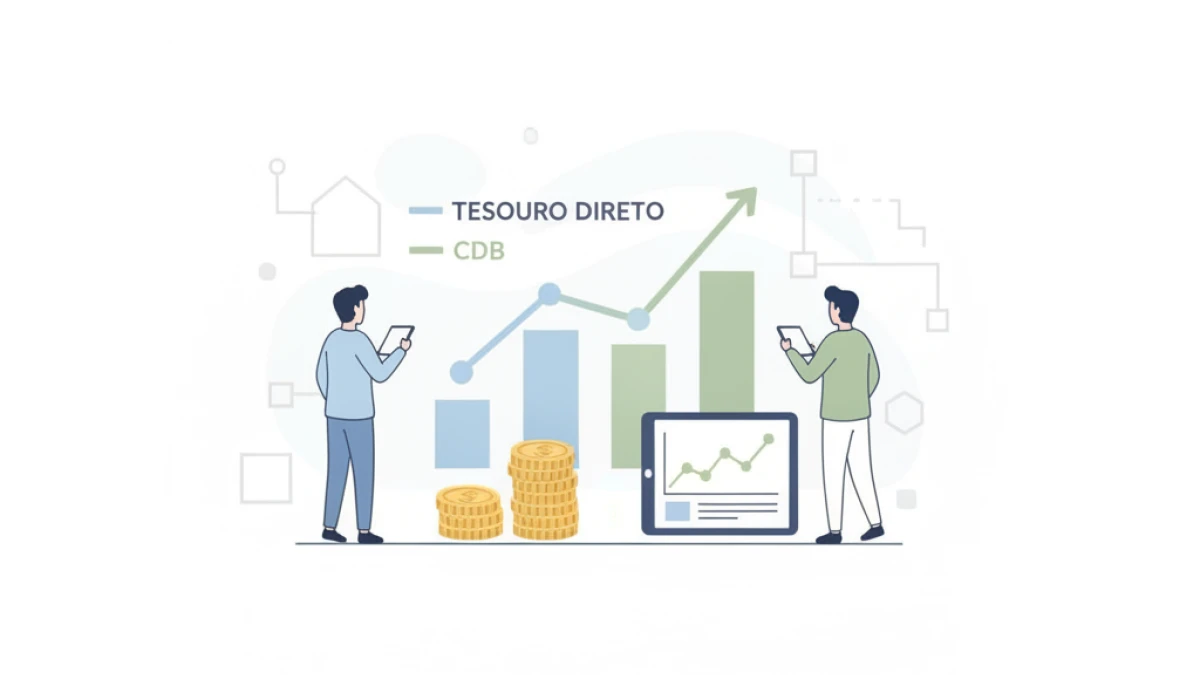 Tesouro Direto ou CDB: onde obter melhores rendimentos conservadores?