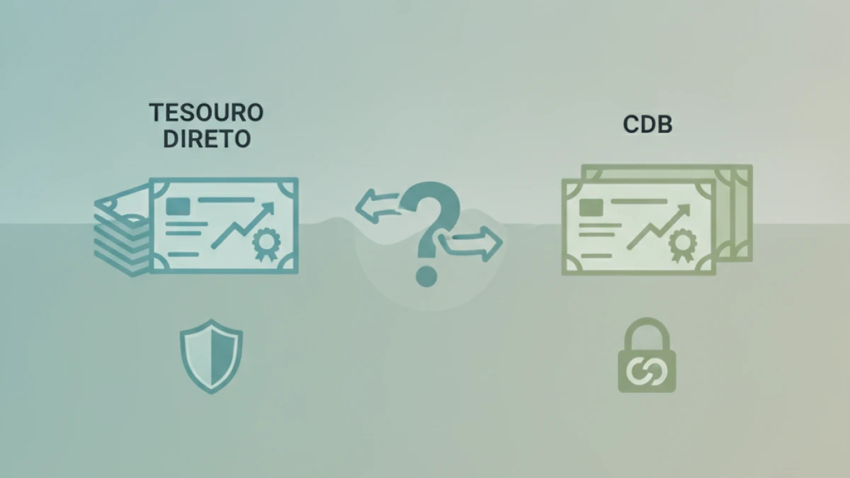 Tesouro Direto ou CDB: Qual oferece melhor rentabilidade e segurança?