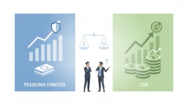 Tesouro Direto ou CDB: qual investimento oferece melhor rentabilidade e segurança?