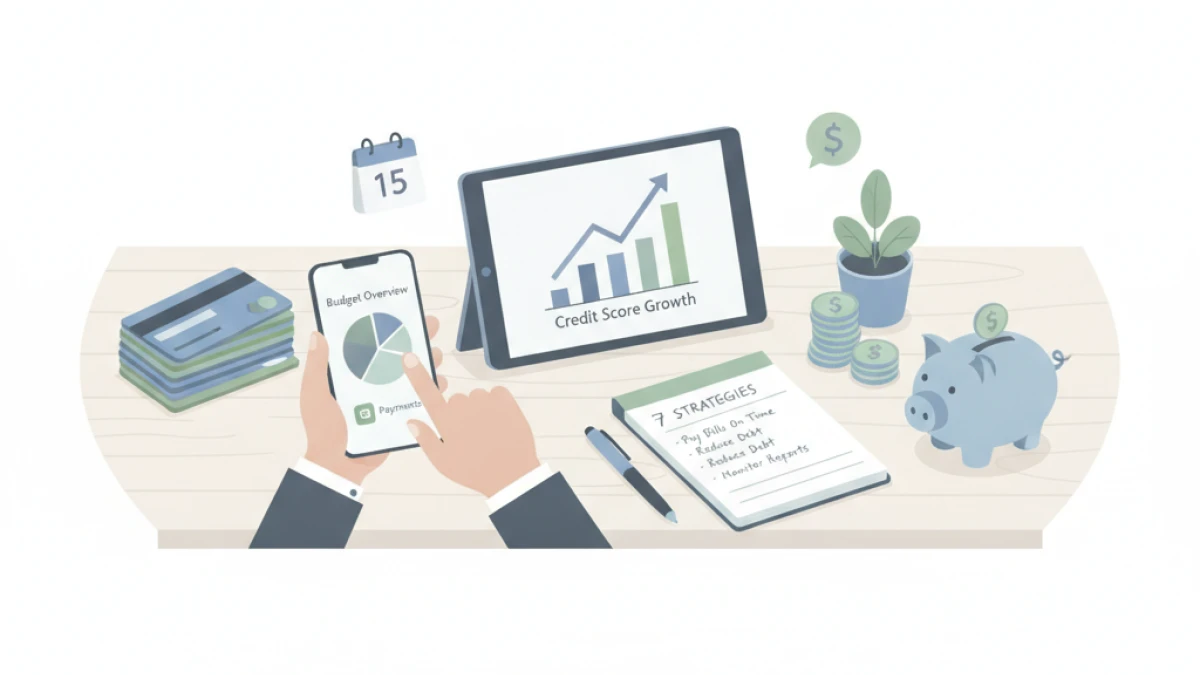 7 estratégias práticas para aumentar seu score de crédito rapidamente